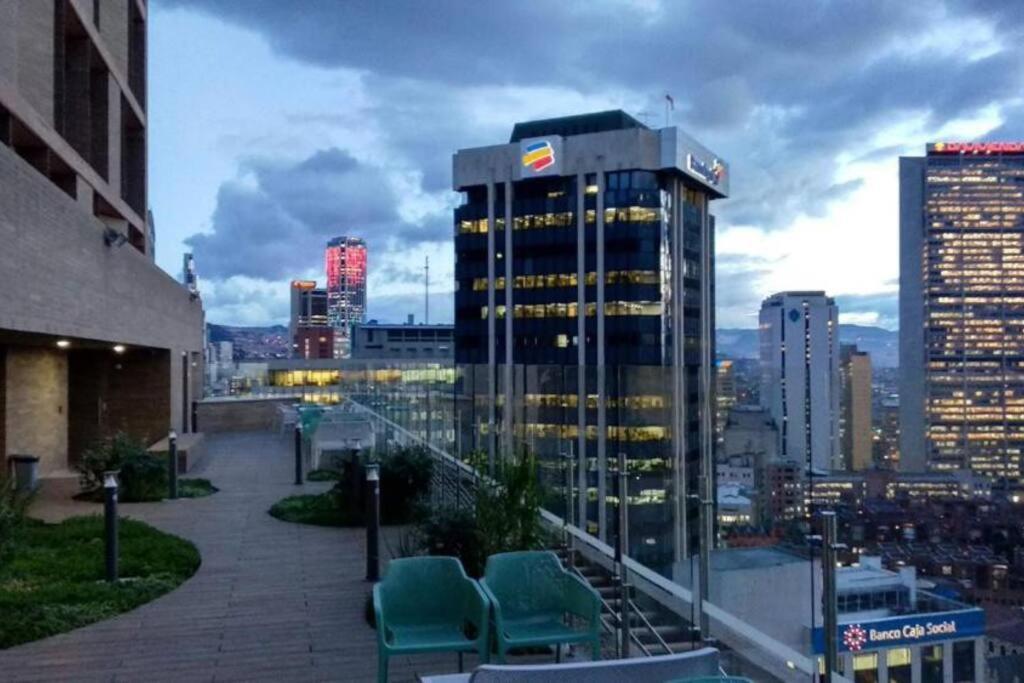 Acogedor Loft En Centro Internacional De Bogota Daire Dış mekan fotoğraf