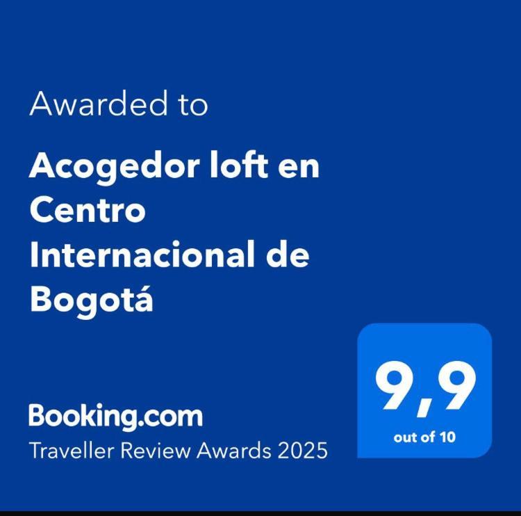 Acogedor Loft En Centro Internacional De Bogota Daire Dış mekan fotoğraf